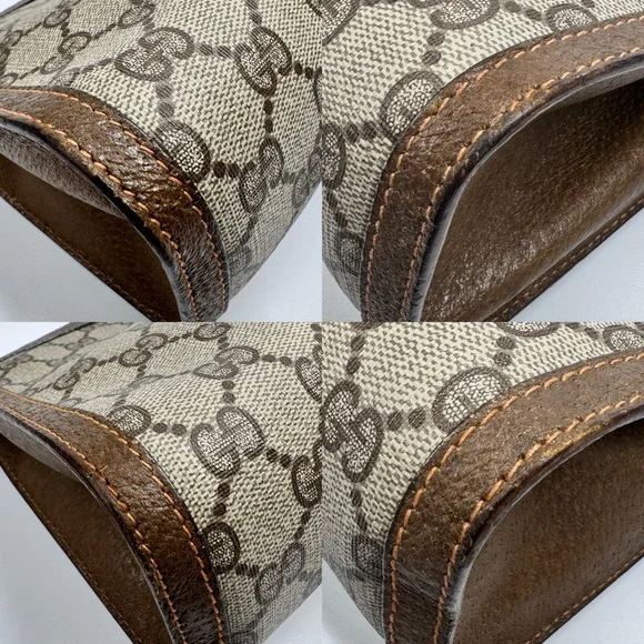 Gucci Supreme GG Monogram Accessory Collection Clutch Crossbody Bag - Picture 8 of 14